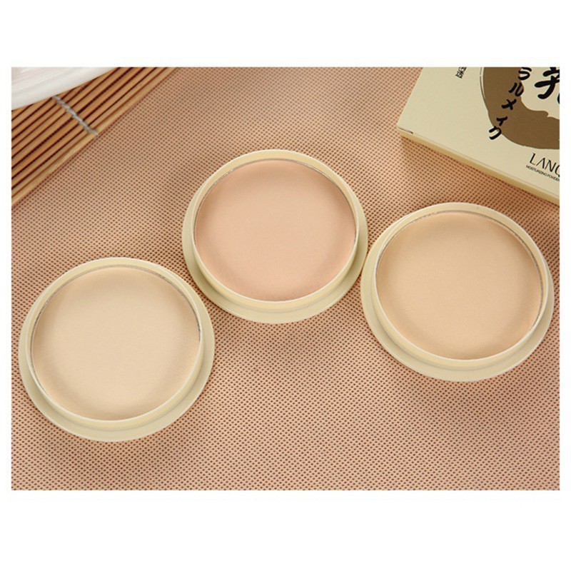 Phấn Nén Chống Nắng Màu Sắc Tự Nhiên Thương Hiệu LANQIN
