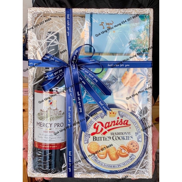 GIỎ QUÀ TẾT 2022 - Set Sum Vầy 4 món cao cấp Hộp Quà Tết sang trọng