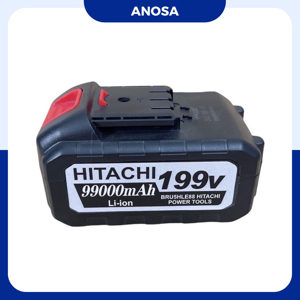 Pin máy cắt cỏ Hitachi 199v dung lượng cao dùng cho máy cắt cỏ pin 24v, 36v cùng chân