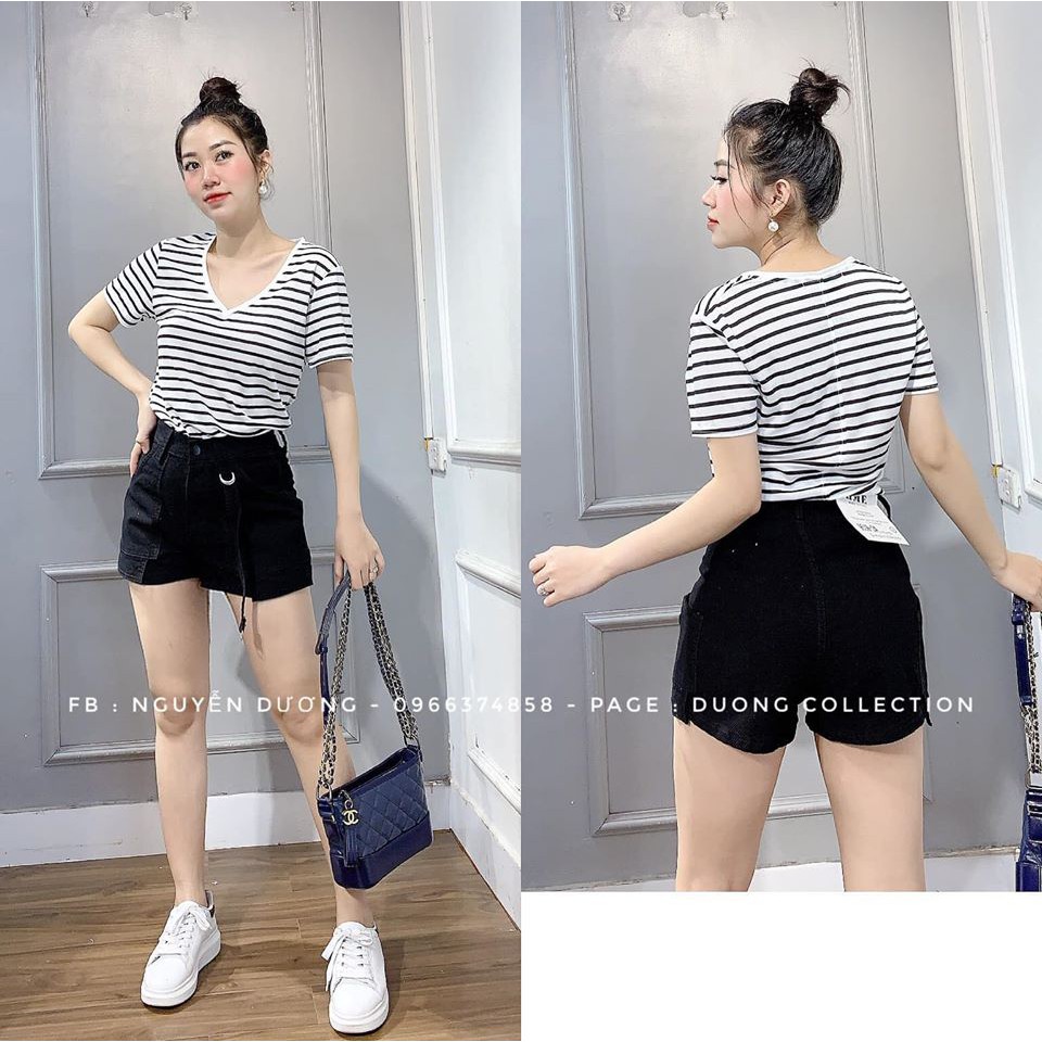 Áo Phông GIẤY CỔ TIM GÂN SAU Cực Chất Cho Nàng