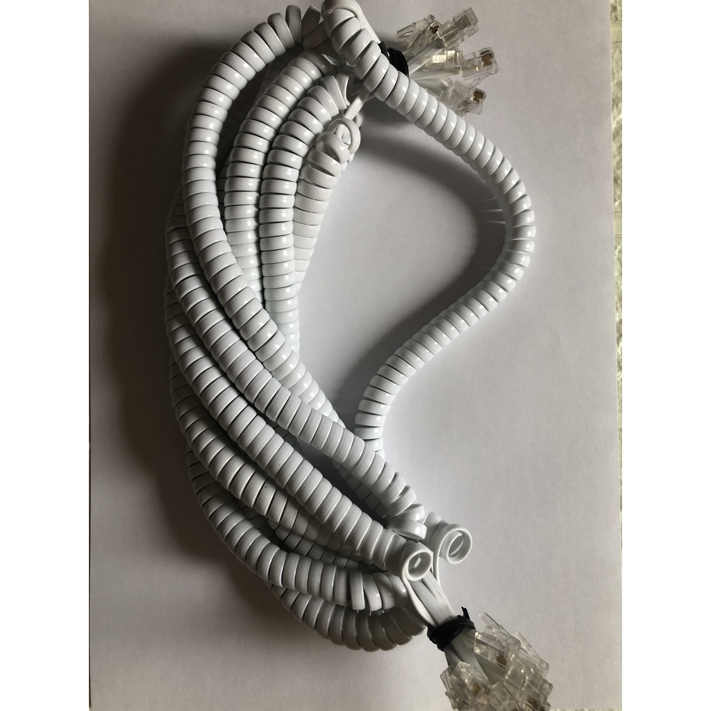 DÂY XOẮN ÓNG TAI NGHE ĐIỆN THOẠI BÀN CỐ ĐỊNH PANASONIC HOMEPHONE VIETTEL GPHONE