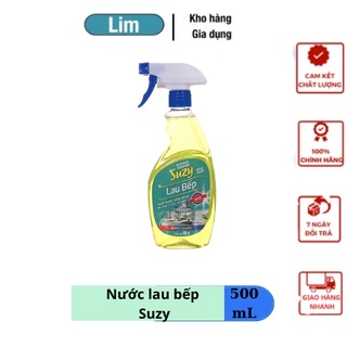 Nước Lau Bếp Đa Năng Suzy 500mL Khử Mùi, Đánh Bay Dầu Mỡ Nhà Bếp Thành Phần Hữu Cơ, Chất Lượng Nhật Bàn_ Tạp Hóa Nhà Lim