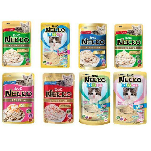 Pate Nekko cho mèo gói 70g