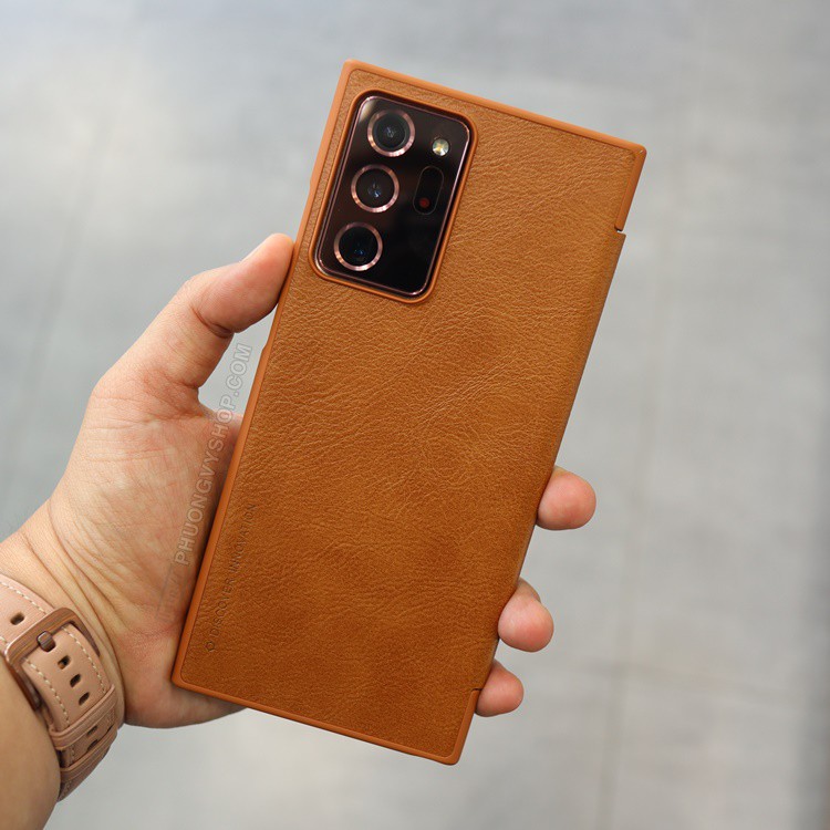 Bao da Nillkin Qin Galaxy Note 20/ Note 20 Ultra