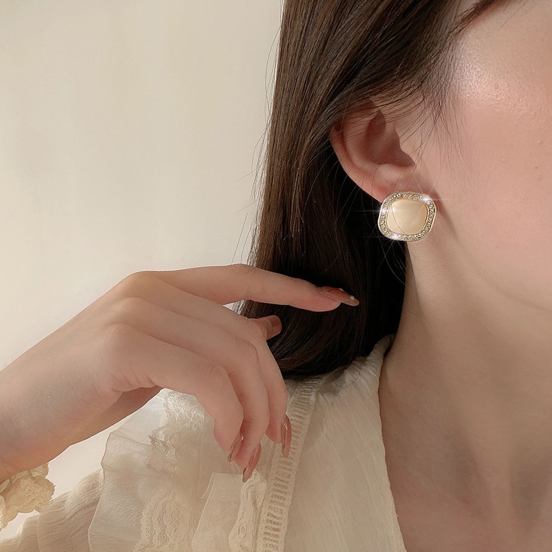 Korea stud earrings ladies s925 earrings