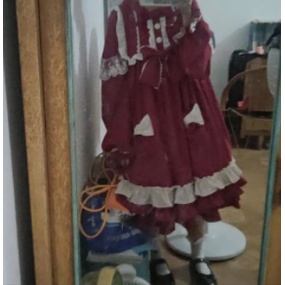 Đầm tay dài phong cách Lolita thời trang xuân thu cho cặp đôi