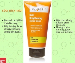 Sữa rửa mặt làm sáng da Balance 150ml