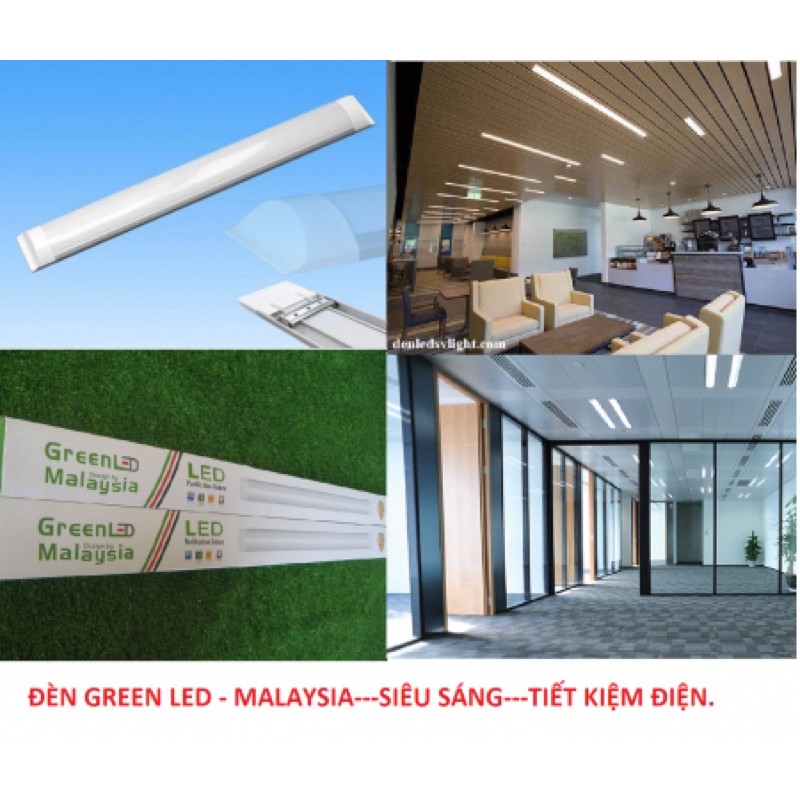 ĐÈN BÁN NGUYỆT GREENLED 1.2M 45W SIÊU SÁNG