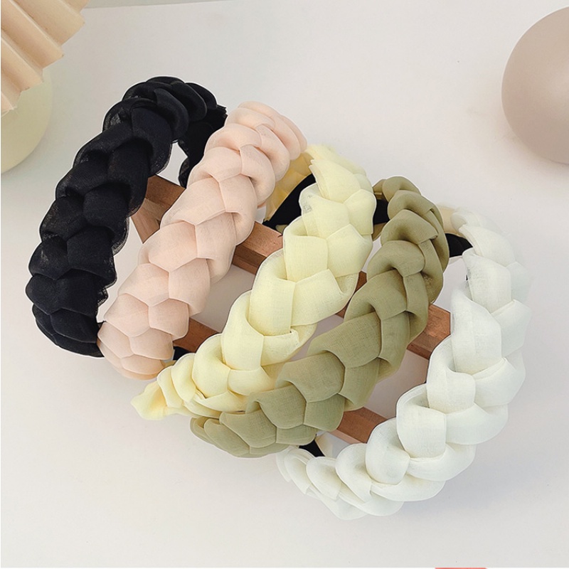 Băng Đô Vải Bản Rộng Phong Cách Hàn Quốc Thời Trang Dành Cho Nữ