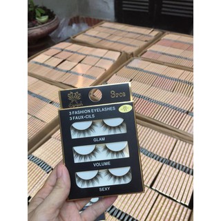 Lông Mi - Mi Giả 3D-11 Hộp 3 Cặp