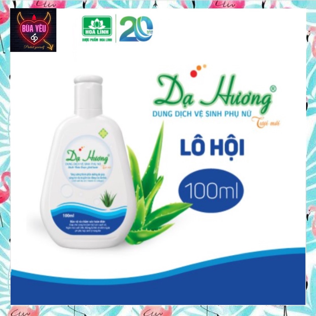 Dung dịch vệ sinh phụ nữ Dạ Hương 100ML