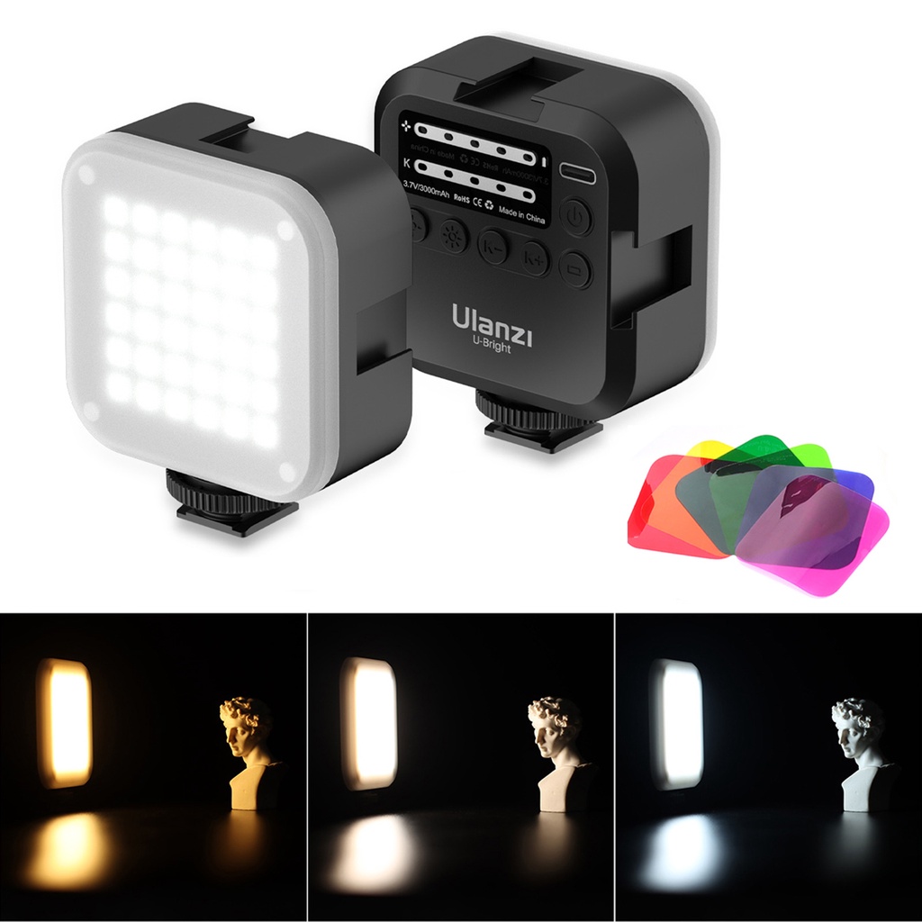 Đèn Led Quay Phim Ulanzi U-Bright Bi-Color LED Video Light