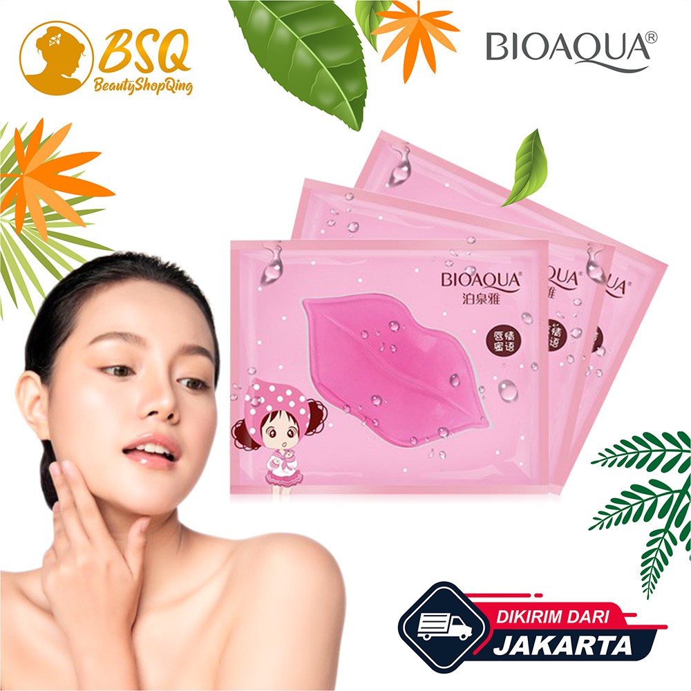(hàng Mới Về) Mặt Nạ Môi Collagen Bioaqua