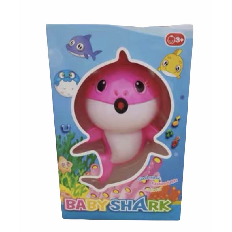 Đồ chơi cá mập baby shark có đèn phát nhạc cho bé - đồ chơi giải trí