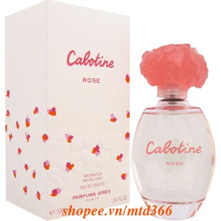 Nước Hoa Nữ 100Ml Gres Cabotine Rose Gres Chính Hãng.