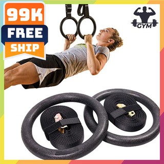 FLASH SALE🎁 Vòng xà gymnastic rings -Vòng ring dip có khóa điều chỉn-freeship 50k-giảm giá rẻ vô địch-hà nội & tphcm