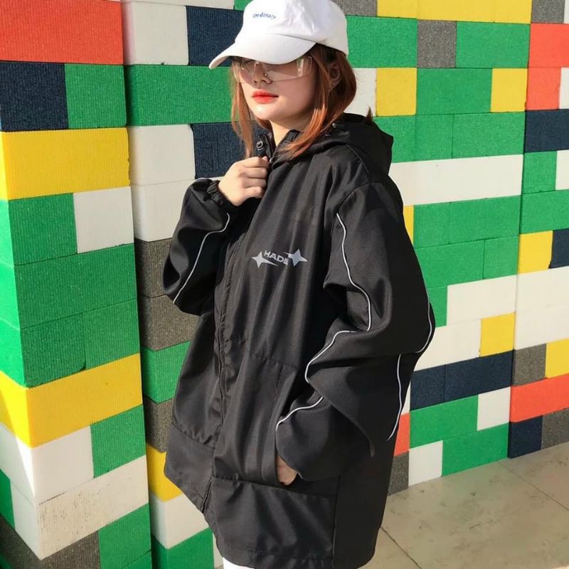 [Rẻ vô địch] Áo khoác dù tay phối chữ Nhật, Hades | BigBuy360 - bigbuy360.vn