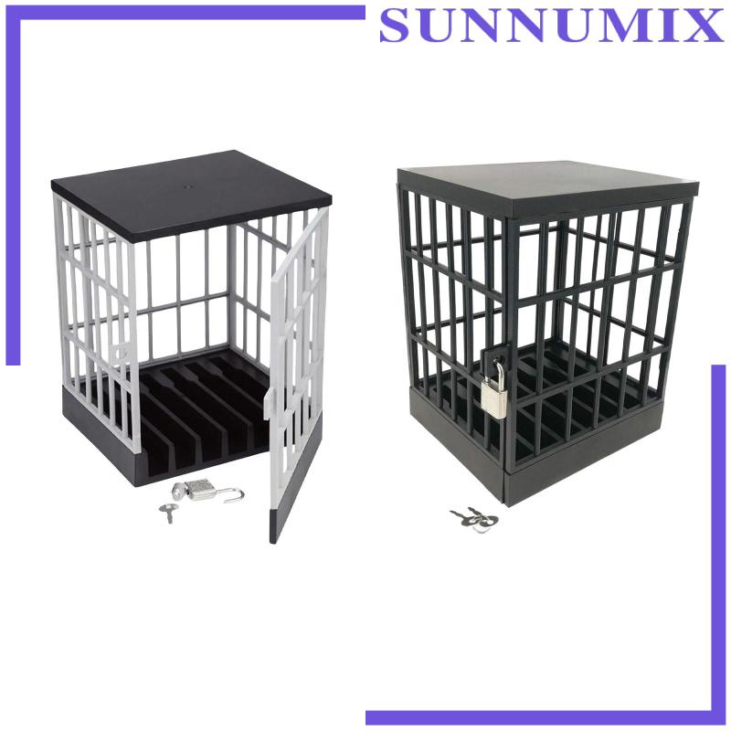 Hộp Khóa Điện Thoại Di Động Jail Prison Quà Tặng Cho Trẻ Em Người Lớn [Sunnimix]