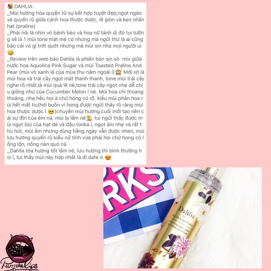 [Bill Mỹ] Xịt thơm Body Mist Bath and Body Works | BigBuy360 - bigbuy360.vn