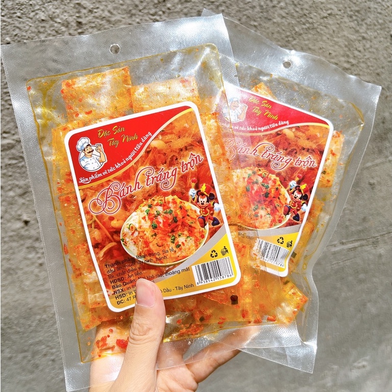 Bánh tráng trộn Tây Ninh - đồ ăn vặt tuổi thơ đặc sản