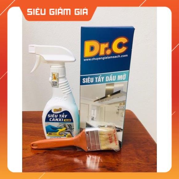 Tẩy sen vòi tẩy vách kính tẩy inox + tẩy dầu mỡ tảy bếp ga