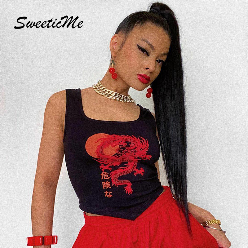 Áo Ba Lỗ Cổ Chữ V In Họa Tiết Gợi Cảm Cho Nữ 2021 | BigBuy360 - bigbuy360.vn