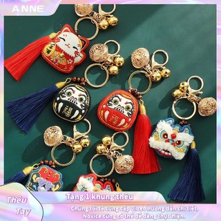 Thêu Handmade/Phụ Kiện/Bộ Dụng Cụ Thêu Móc Khóa Thủ Công Nhiều Kiểu Dáng Xinh Xắn