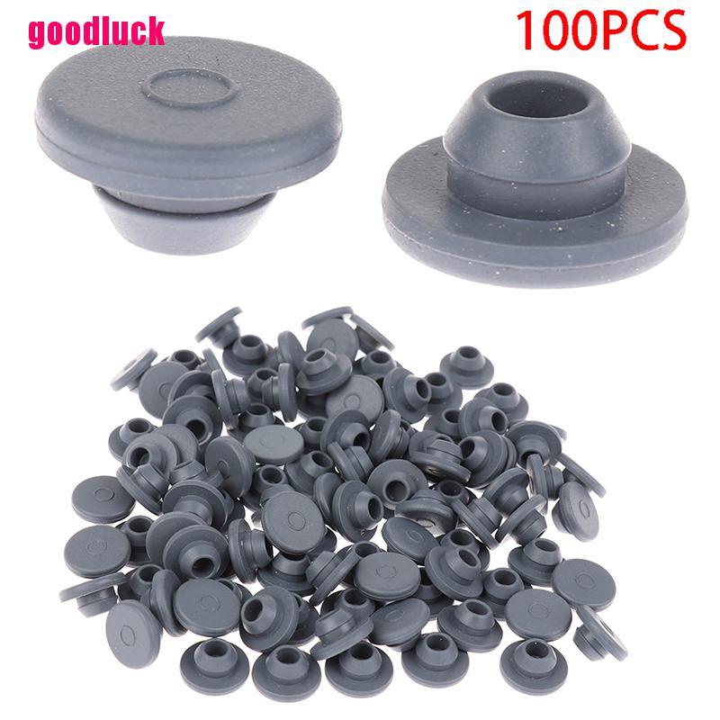 Bộ 100 Chai Thủy Tinh Cao Su Đóng Kín 13mm