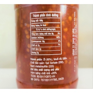 [Lọ 250g] ỚT BẰM [VN] VỊ HẢO Chopped chilli