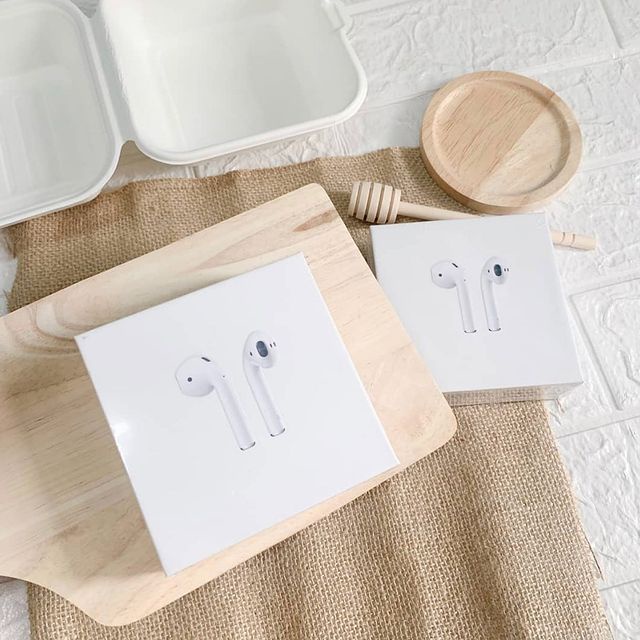 [AIRPODS 2] Tai Nghe Bluetooth Airpods 2 Định Vị-Đổi Tên-Sạc Không Dây-Tháo Tai Dừng Nhạc Phiên Bản 2021