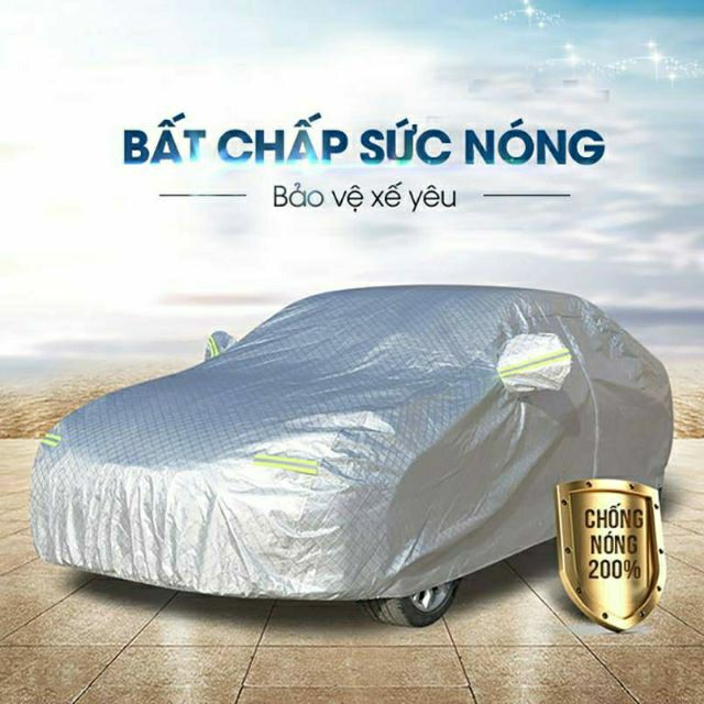 Bạt phủ ô tô 3 lớp chống nắng, mưa, sước