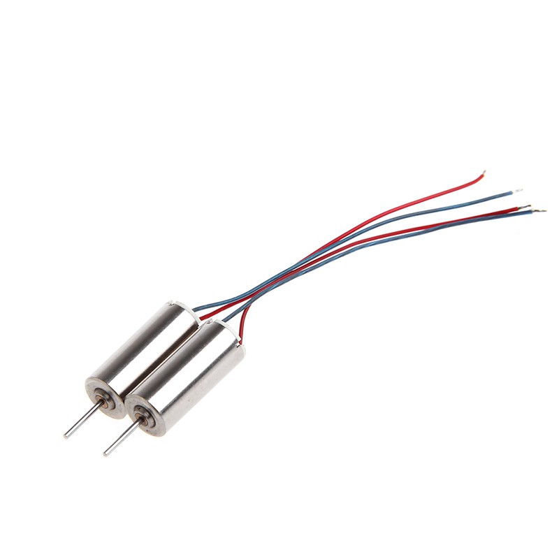 Set 2 Mô Tơ Không Lõi Dc 3.7v 50000rpm 716 Cho Đồ Chơi Điều Khiển Từ Xa