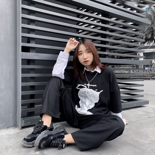 Áo pull David unisex form rộng