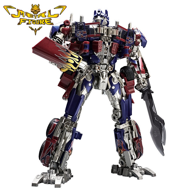 Mô hình robot biến hình hợp kim Optimus Prime Transformers - METAL FIGURE