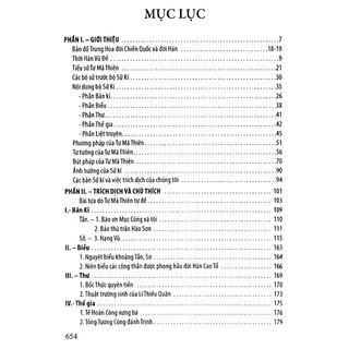Sách - Sử Ký Tư Mã Thiên
