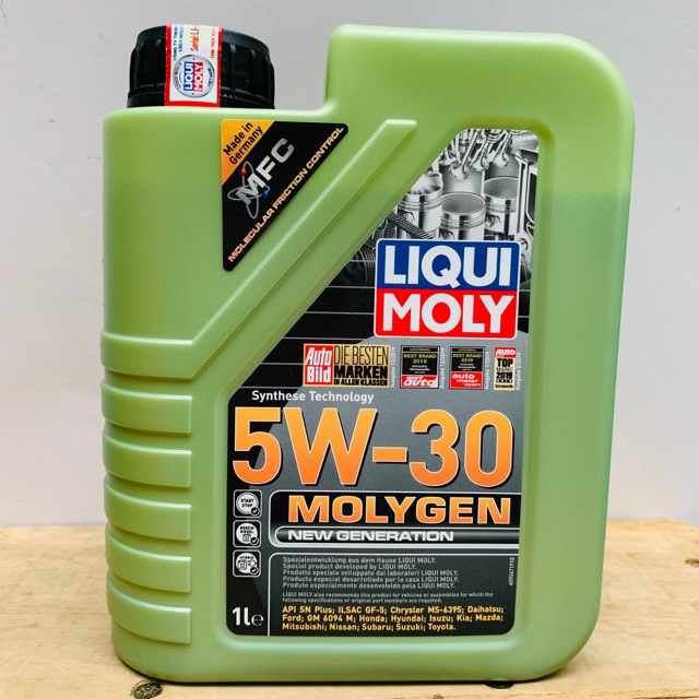 Nhớt Xe Tay Ga - Xe Hơi Liqui Moly Molygen New Generation 5W-30 và 5W-40 Made in Germany