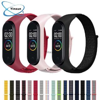 Dây đeo đồng hồ bằng chất liệu vải thay thế cho Xiaomi Mi Band 4 / 3