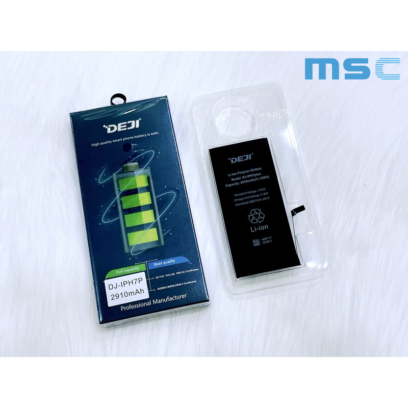 Pin DEJI IP 7Plus Dung lượng cao chính hãng
