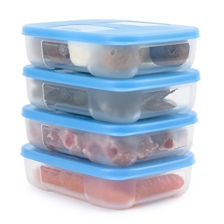 Hộp trữ đông dẹt Tupperware 300ml, hộp nhỏ đựng ngăn đông
