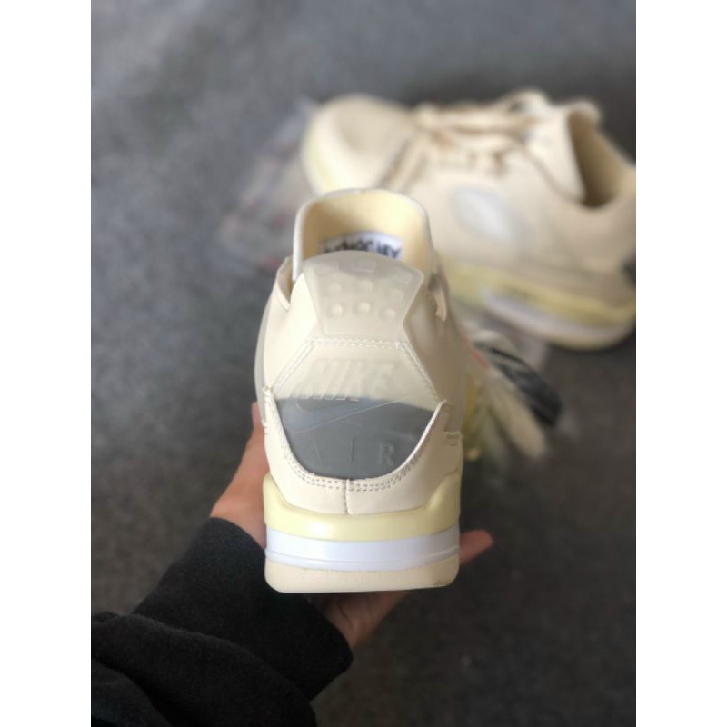 Giày Sneaker Jordan 4  air Of wite size 36-43 Box + hộp bảo vệ [fullbox]