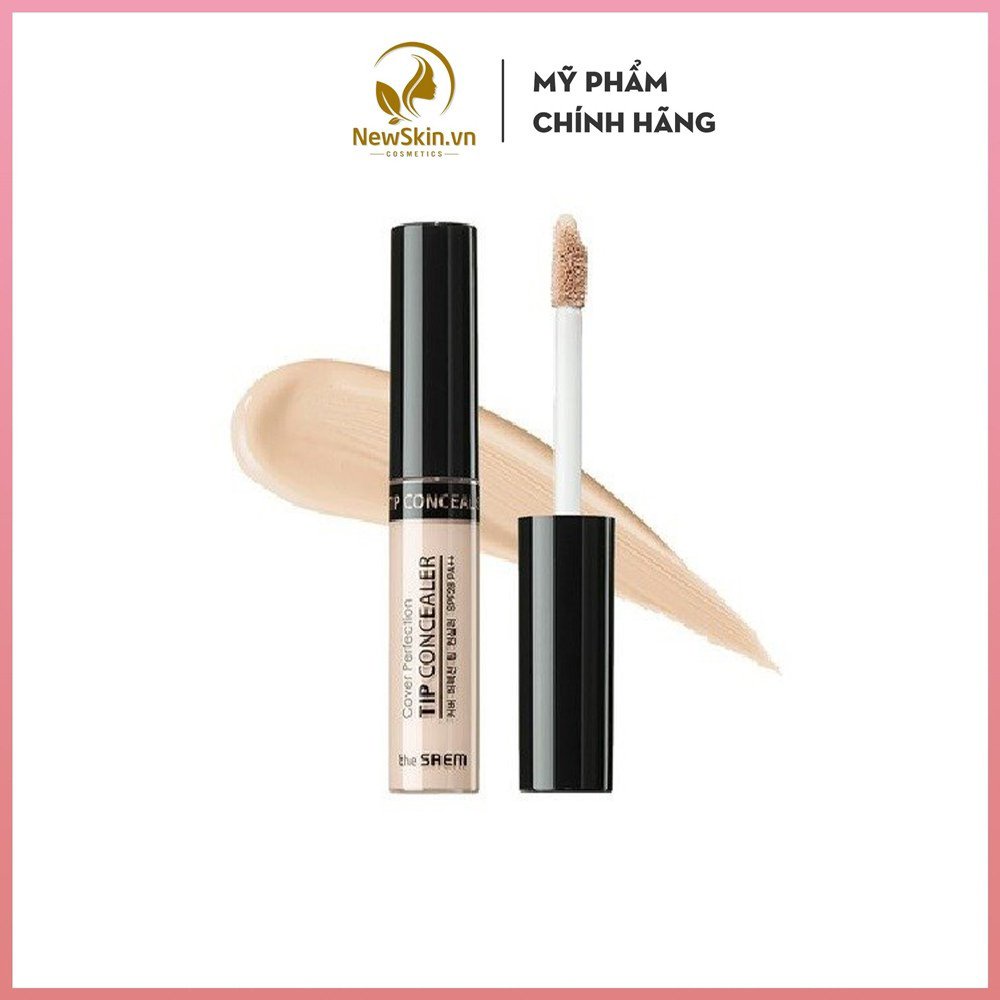 Che khuyết điểm The Saem Cover Perfection Tip Concealer 6.5g