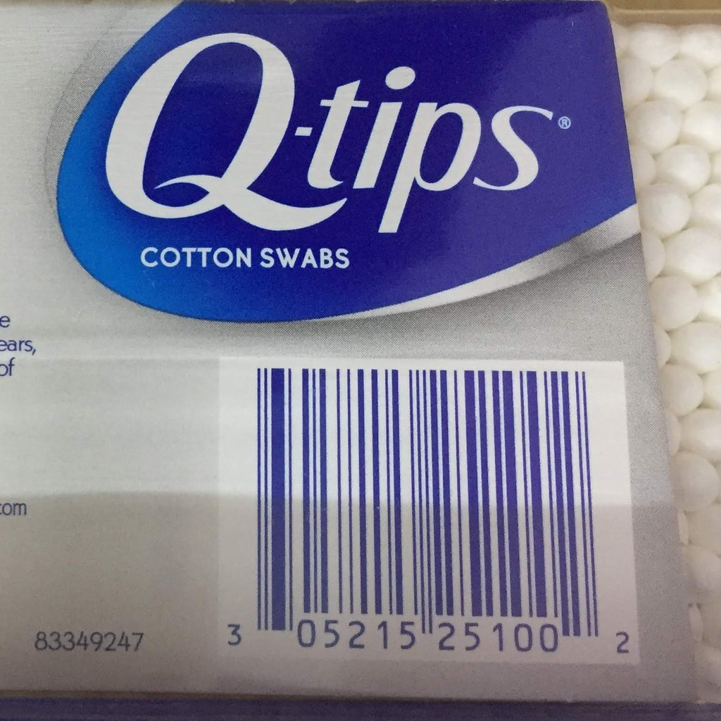 Tăm bông Q-tips 625 cây hàng Mỹ xách tay