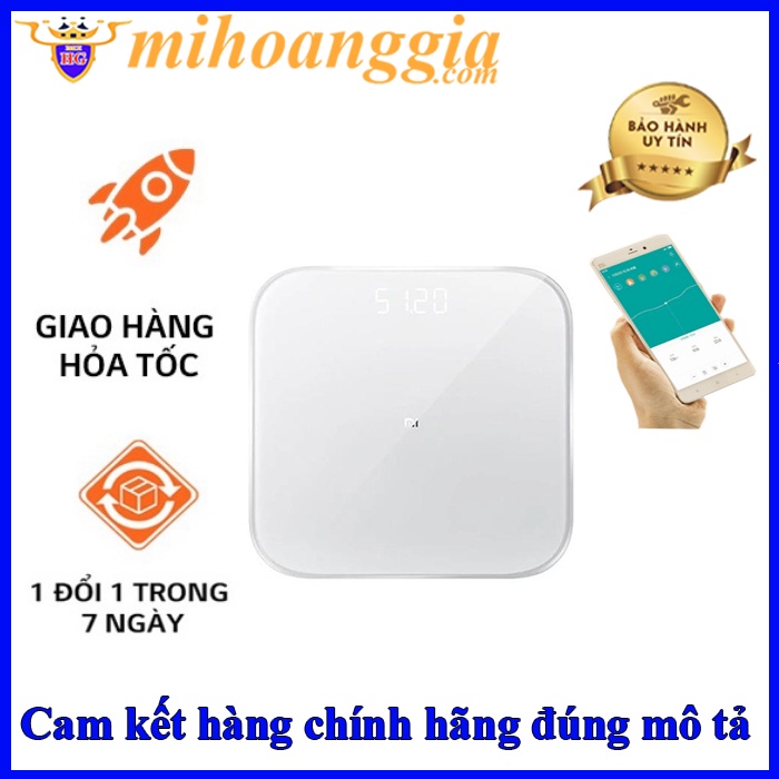 Cân điện tử xiaomi thông minh mi smart scale 2 Can dien tu thong minh