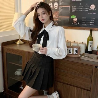 [Hàng order] Áo sơ mi trắng tay bồng