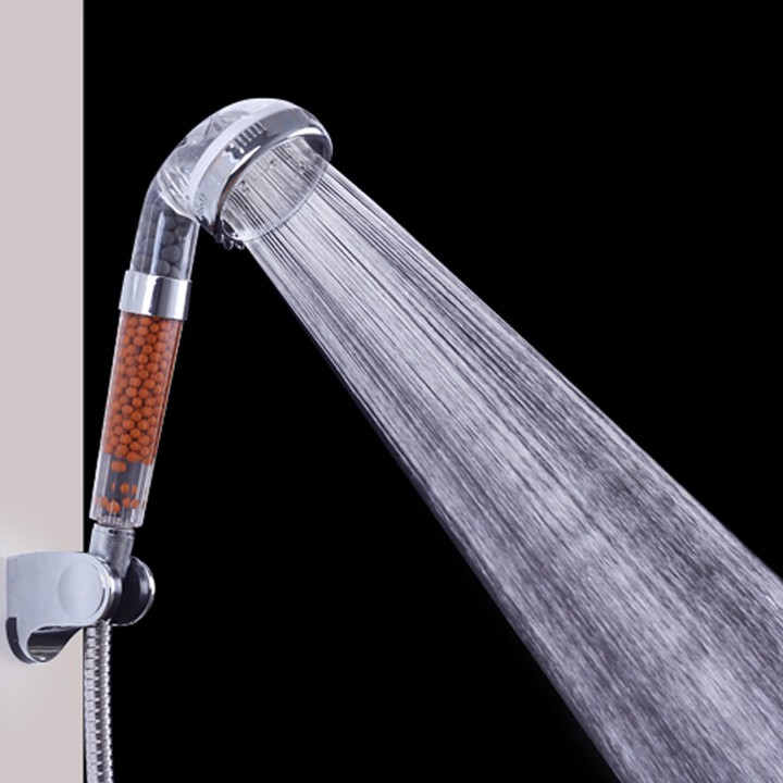 Vòi Sen Tăng Áp Nano Công Nghệ Nhật Bản - Vòi tắm hoa sen tăng áp có lọc nước nano tặng kèm dây tiện dụng