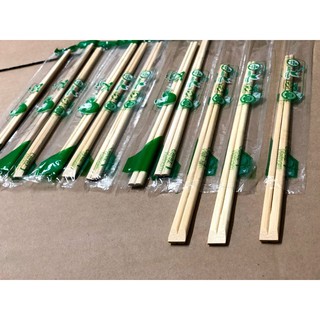 Đũa tre tách dùng một lần - Hàng xuất khẩu Nhật ( 100 đôi/gói )