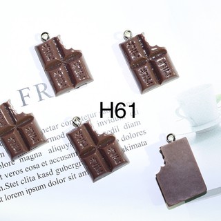 Charm nhựa hình chocolate