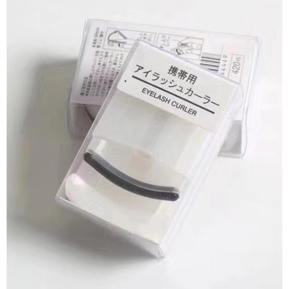 Mini Eyelash Curler Portable Long-lasting Styling Eyelash Curler Beginner Makeup Natural Curl Eyelash