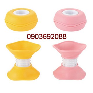 Dụng cụ uốn tóc xoăn đẹp không dùng nhiệt hình bánh macaron
