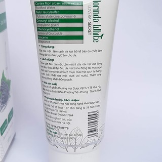 Sữa rửa mặt Morinda White sạch mụn giữ ẩm cho da